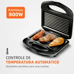 Grill e Sanduicheira Mondial Premium S-07