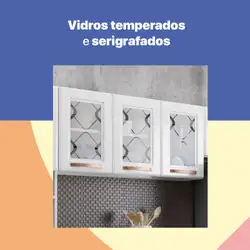 Cozinha de Aço Compacta Telasul Mirage New 5 Vidros 3 Peças Telasul