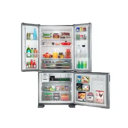 Geladeira Brastemp Frost Free BRO85AKBNA French Door Inverter 554L Inox 220V