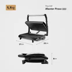 Press Grill Mondial PG-01 PRESS GRILL-220V-PRATA