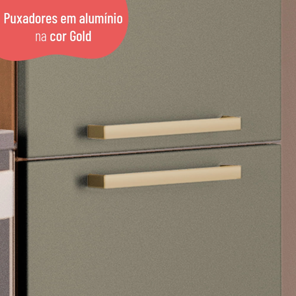 Paneleiro de Cozinha Sálvia 40cm 2 Portas  Telasul