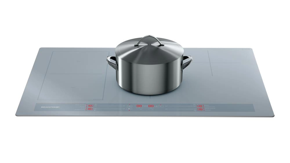 Cooktop 4 bocas de indução Brastemp com Flexizone Branco - BDJ77AB 220v