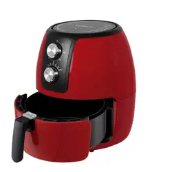 Fritadeira Eletrica Agratto Air Fryer FESV-02 Supremma 3,6L 1500W 220V Vermelha