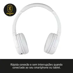 Headphone Bluetooth Flow Branco Pulse - PH394 PH394