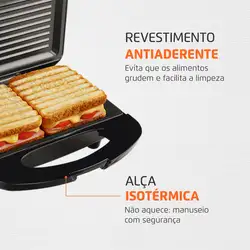 Grill e Sanduicheira Mondial Premium S-07