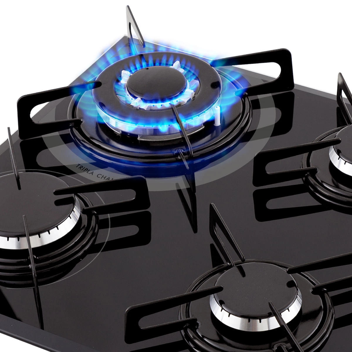 Cooktop Philco 4 Queimadores Superautomático PCT04TC Bivolt