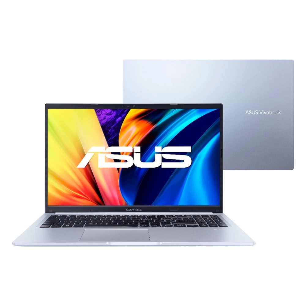 Notebook Asus Vivobook Core i3 4GB 256 GB SSD Tela 15,60" Windows 11 X1502ZA-EJ1764W Prata Metálico