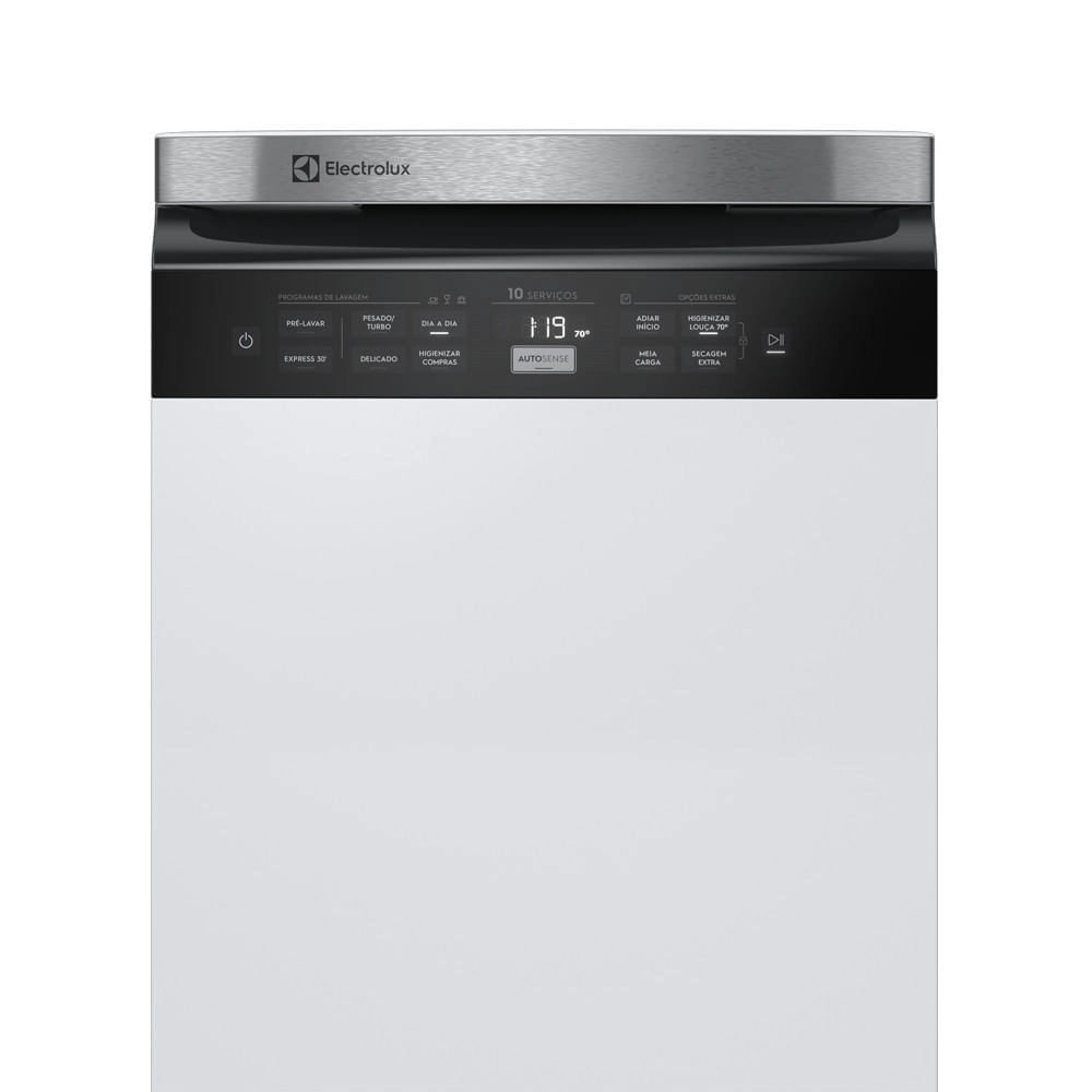 Lava Louças Electrolux 10 Serviços Branca com Função Higienizar Compras (LL10B) 220V