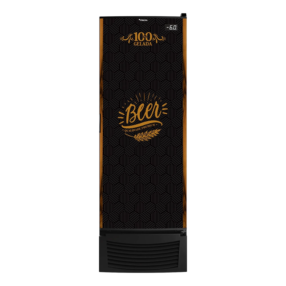 Cervejeira Porta Cega 569 Litros Fricon VCFC569C Preto 220V