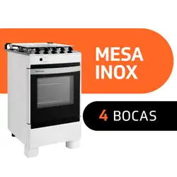 Fogão 4 Bocas Brastemp Clean BFO4NAB Bivolt