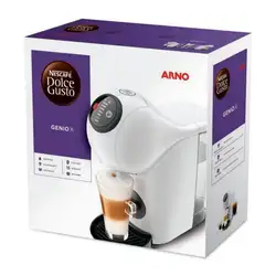 Cafeteira Elétrica Arno Dolce Gusto Genio S Basic Multibebidas Digital Automática DGS1 Branca 220V