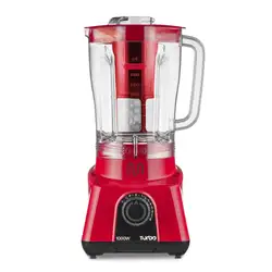 Liquidificador Turbo 1000w-220v Vermelho Multi - LQ1004 LQ1004