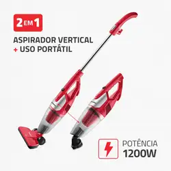 Aspirador de Pó Mondial Turbo Premium AP-30 ASPIRADOR PO-220V-VERMELHO