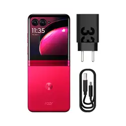 Smartphone Motorola Razr 40 Ultra 5G 256GB XT2321-1 8GBRAM Android 13 Tela Dobrável 6,9 Viva Magenta