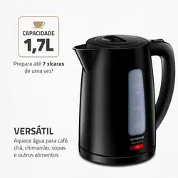 Chaleira Elétrica Pratic Hot 1,7L Mondial- CE-17 CHALEIRA ELETRICA CE-17 220V/60Hz