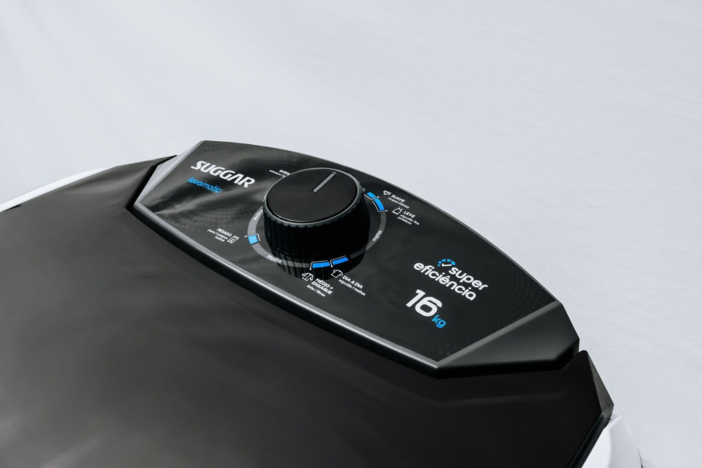 Máquina de Lavar Semi-Automática Suggar LC1622BR Lavamatic 16Kg Branca 220V