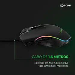 Mouse Gamer Xzone 4800 DPI GMF-01 MOUSE GMF-01 NA 4800 DPI