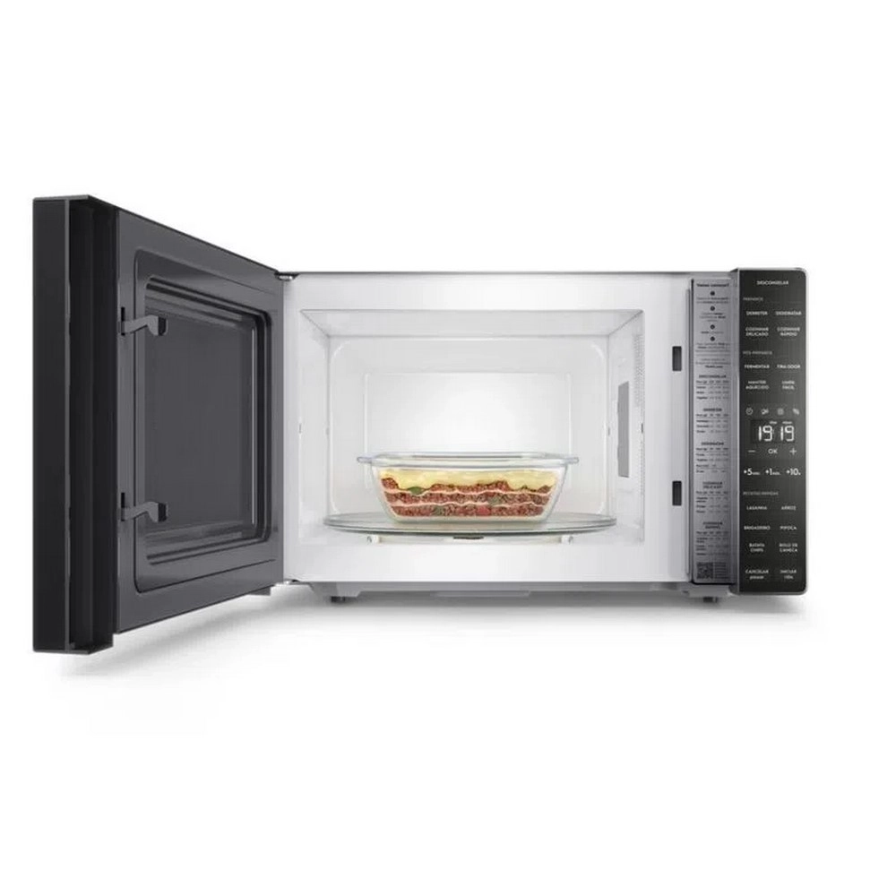 Micro-ondas Electrolux Efficient ME36S 36L Preto/Prata 220V