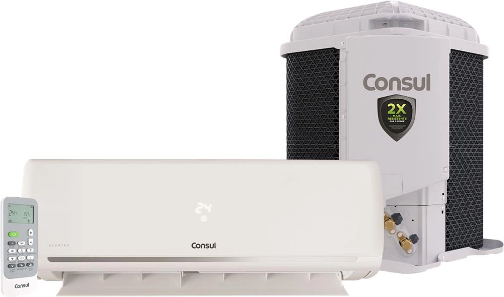 Ar Condicionado Split Consul Triple Inverter EconoMaxi Frio 9000 BTUs - CBK09CBXCJ 220V