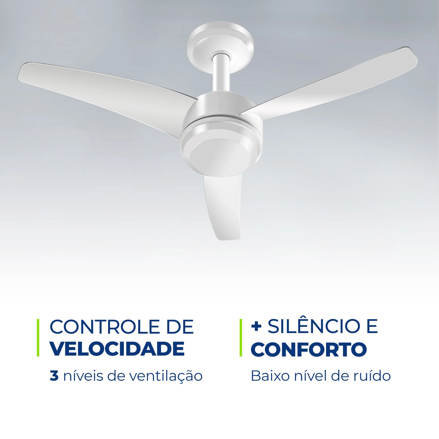 Ventilador de Teto Mondial Maxi Air Control VTE-02 VENTILADOR DE TETO-220V-BRANCO