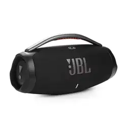 Caixa de Som Portátil Bluetooth JBL BOOMBOX 3 SBLKBR Preto à Prova D'água Preto Bivolt