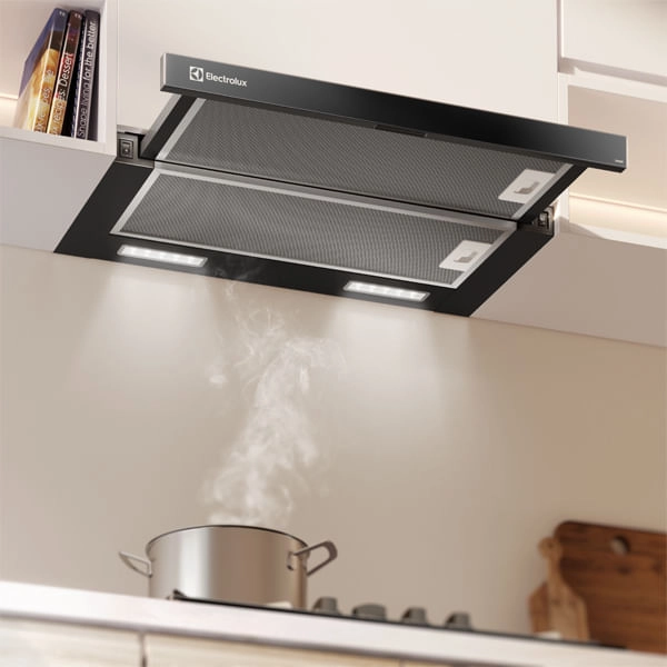 Depurador de ar Electrolux 60cm Retrátil Efficient (DE6RP) 220V