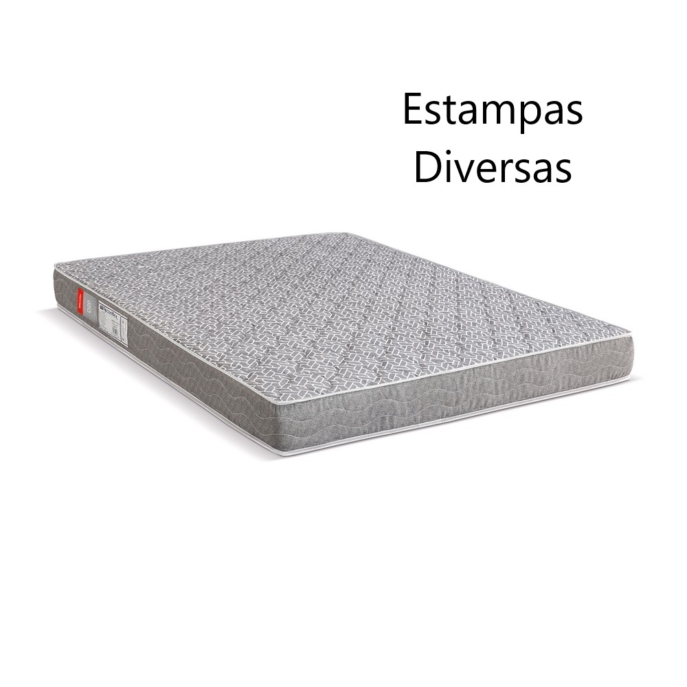 Colchão Casal Espuma D20 Max Saude 138X188X14 Reconflex