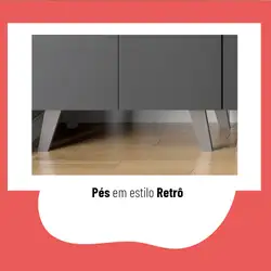 Paneleiro de Cozinha Telasul Emília 70 cm 3 Portas Telasul