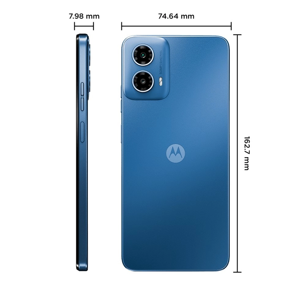 Smartphone Motorola Moto G34 5G 128GB XT2363-1 Android 14 Tela 6,5" Azul