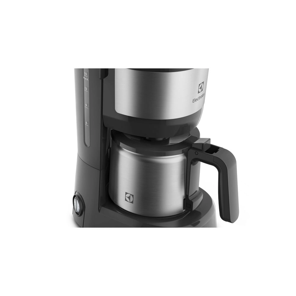 Cafeteira Elétrica Electrolux Efficient com Jarra de aço Inox (ECM12) 220V