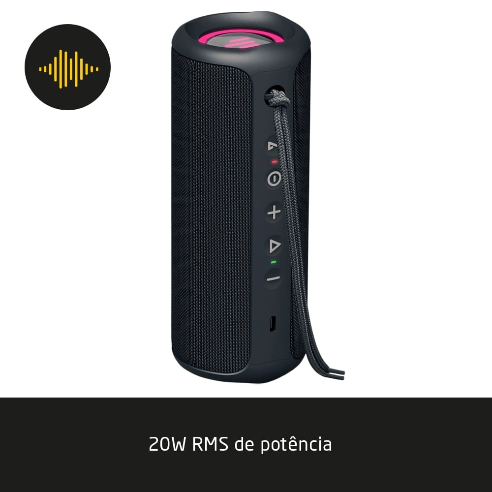 Caixa de Som Wave 3 20W Bluetooth Pulse - SP608 SP608