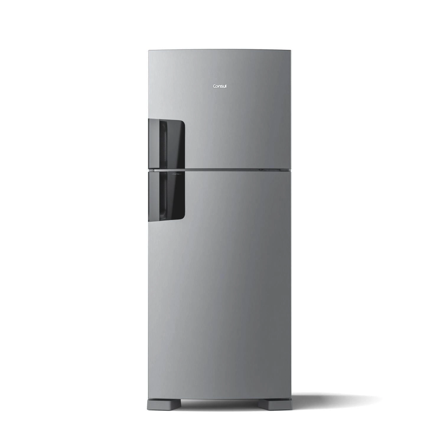 Geladeira Consul Frost Free Duplex com Espaço Flex e Controle Interno de Temperatura 410 litros cor Inox - CRM50FK 220V