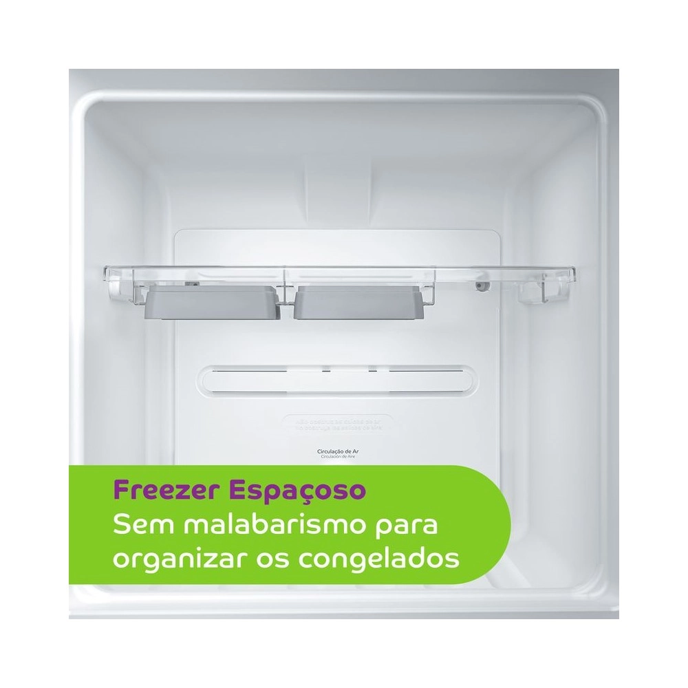 Geladeira Consul Frost Free Duplex CRM44AKBNA 386L Inox 220V