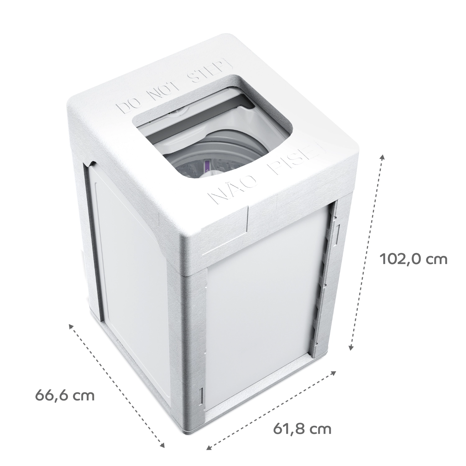 Máquina de Lavar Consul 12 kg Branca com Dosagem Econômica e Ciclo Edredom - CWH12BB 220V