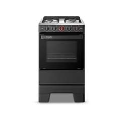 Fogão 4 Bocas Esmaltec Ideal Super 4121 Preto Bivolt