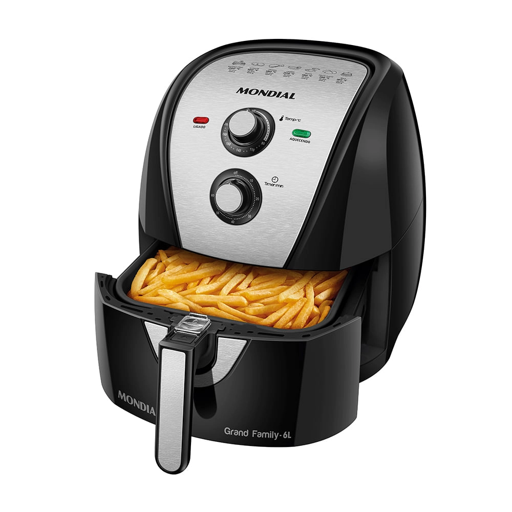 Fritadeira Sem Óleo Air Fryer 6 Litros AFN-60-BI Mondial 220V/60Hz