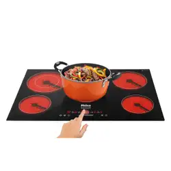 Cooktop Elétrico Philco 5 Queimadores Painel Touch PCT55VC 220V