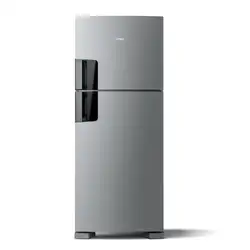 Geladeira Consul Frost Free Duplex com Espaço Flex e Controle Interno de Temperatura 410 litros cor Inox - CRM50FK 220V