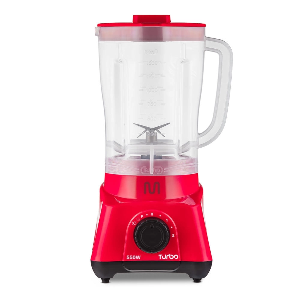 Liquidificador Turbo Vermelho 700w-220v Multi Home - LQ554 LQ554