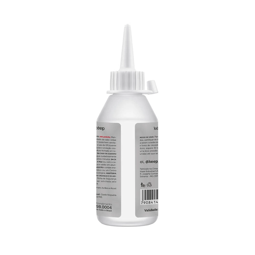 Cola de Silicone Liquida 100ml Keep - EI084 EI084