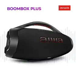 Caixa de Som Boombox Plus AIWA BBS-01B 200W BT 30H IP66 USB