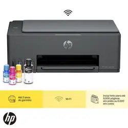 Multifuncional HP Smart Tank 584 All-in-One 5D1C1A#AK4 Wi-Fi Cinza Chumbo Bivolt