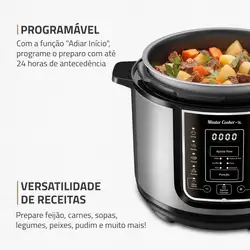 Panela de Pressão Elétrica Mondial  Digital Master Cooker PE-38