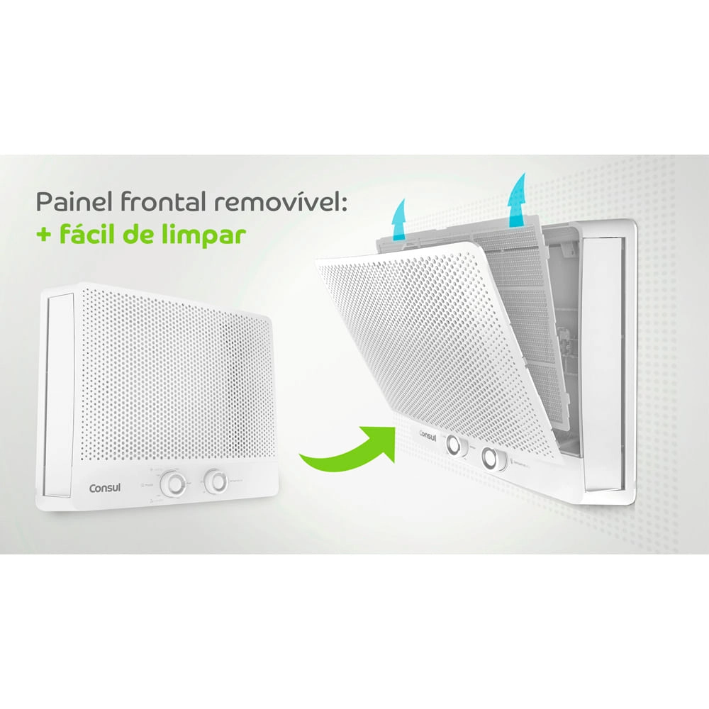 Ar condicionado janela 12000 BTUs Consul frio com design moderno - CCB12FB 220V