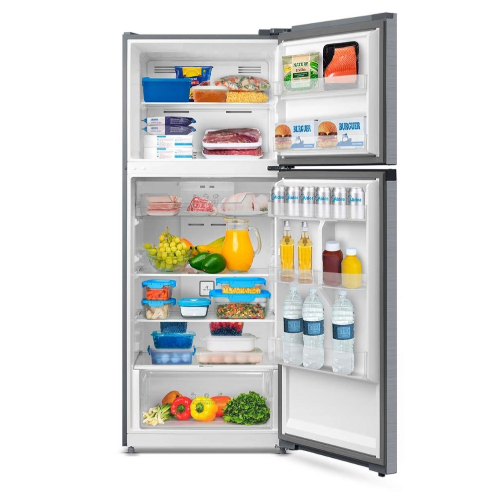 Geladeira Midea Frost Free MD-RT580MTA462 Painel Touch 411L Inox 220V