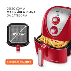 Fritadeira Air Fryer 5 Litros AFN-50-RI Mondial