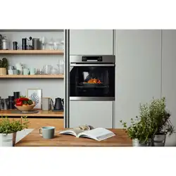 Forno De Embutir Elétrico Hisense BI64211AXBR 77L Com Convecção Self-Clean e Timer digital 220V