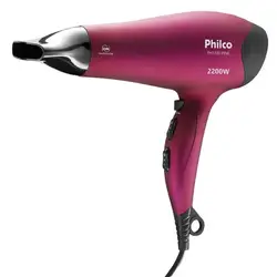 Secador de Cabelos Philco PH3700 Pink 2200W Rosa 220V