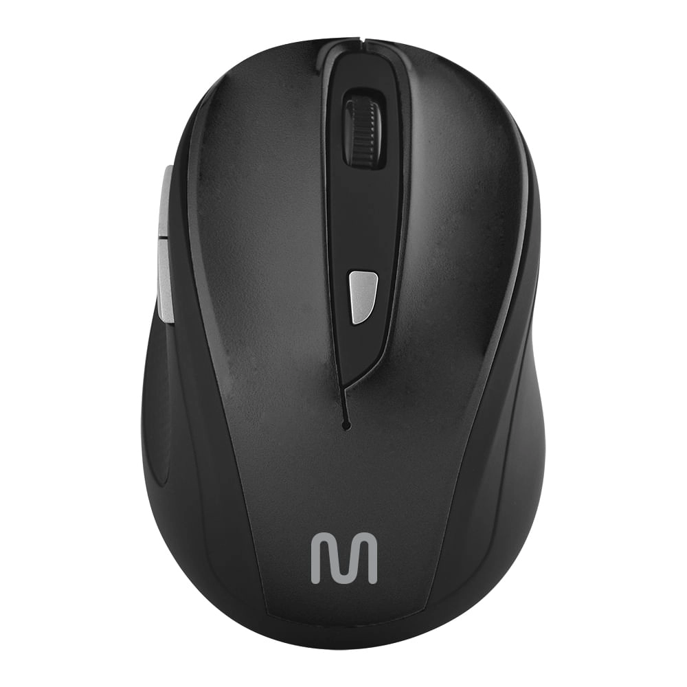 Mouse Multilaser Comfort 6 Botões Usb Preto - MO241 MO241