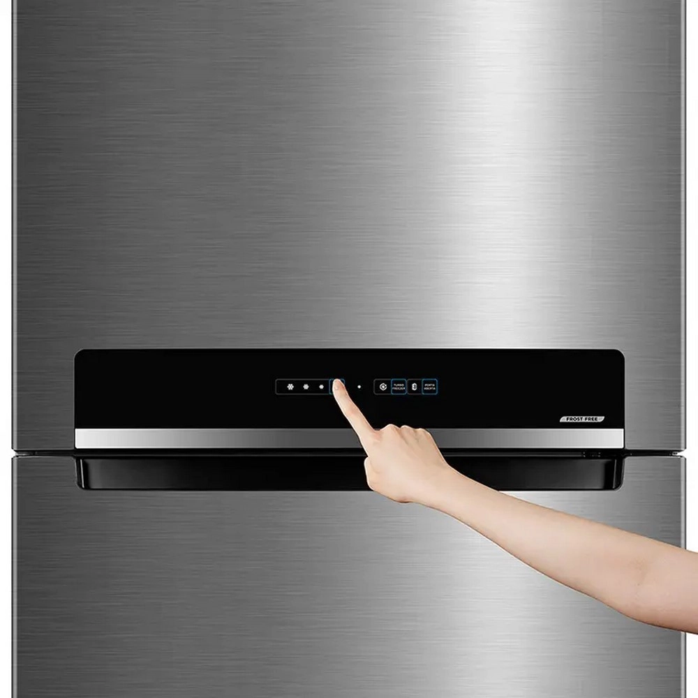 Geladeira Midea Frost Free MD-RT572EVD462 Duplex 425L Inox 220V